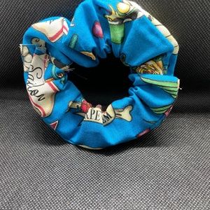 Tattoo fabric scrunchie